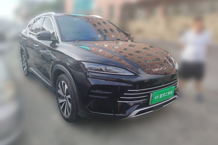Used BYD Song PLUS New Energy 2023 Champion Edition DM-i 110KM Flagship Model Front Right 45 Deg
