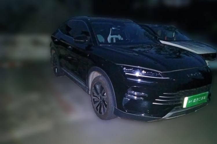 Used BYD Song PLUS New Energy 2023 Champion Edition DM-i 110KM Flagship Model Front Right 45 Deg