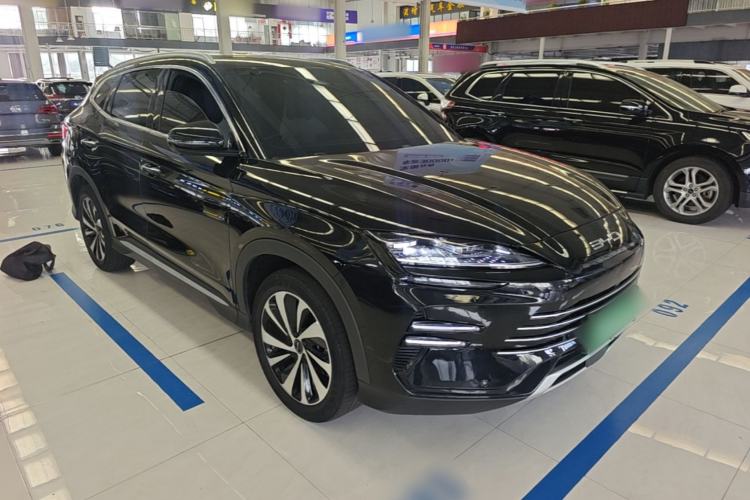 Used BYD Song PLUS New Energy 2023 Champion Edition DM-i 110KM Flagship PLUS Front Right 45 Deg