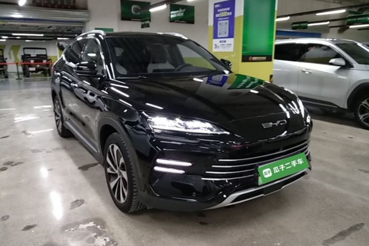 Used BYD Song PLUS New Energy 2023 Champion Edition DM-i 110KM Flagship PLUS Front Right 45 Deg