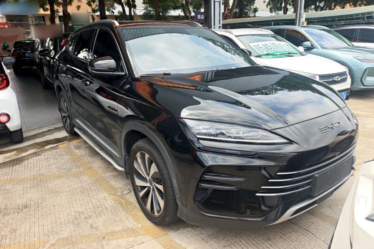 Used BYD Song PLUS New Energy 2023 Champion Edition DM-i 150KM Flagship PLUS Front Right 45 Deg