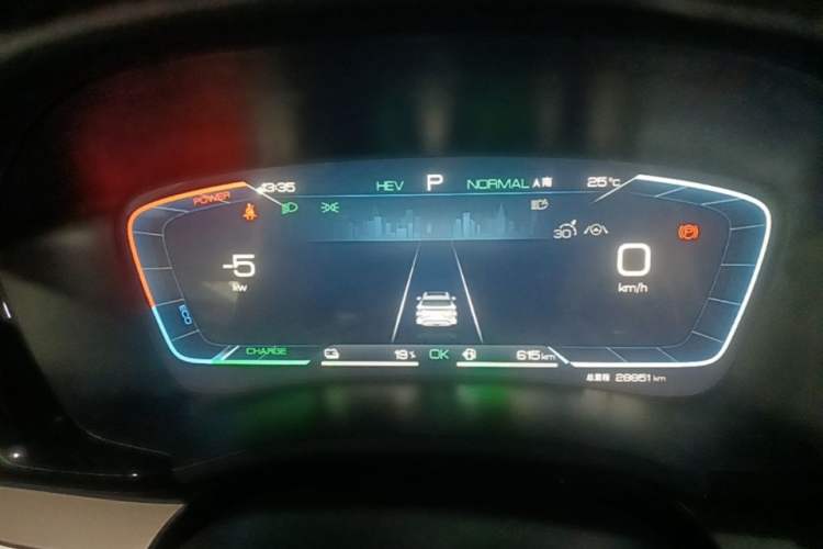 Used BYD Song PLUS New Energy 2023 Champion Edition DM-i 110KM Flagship PLUS Instrument Cluster