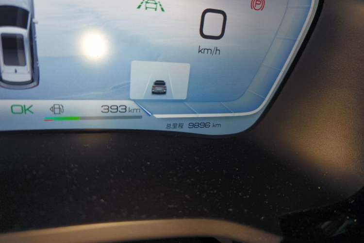 Used BYD Song PLUS New Energy 2023 Champion Edition DM-i 150KM Flagship PLUS 5G Odometer Close Up