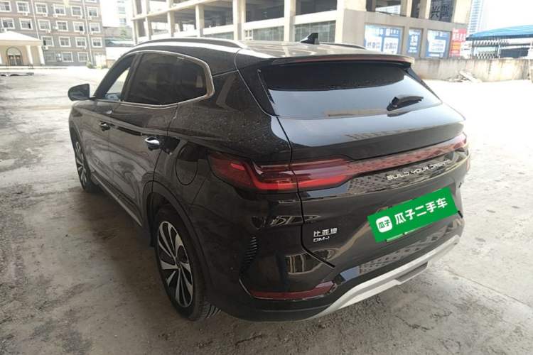 Used BYD Song PLUS New Energy 2023 Champion Edition DM-i 110KM Flagship Model Rear Left 45 Deg