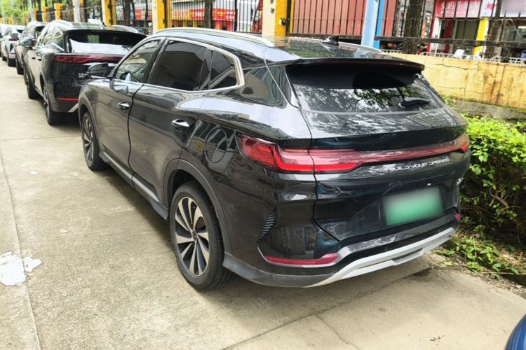 Used BYD Song PLUS New Energy 2023 Champion Edition DM-i 150KM Flagship PLUS Rear Left 45 Deg