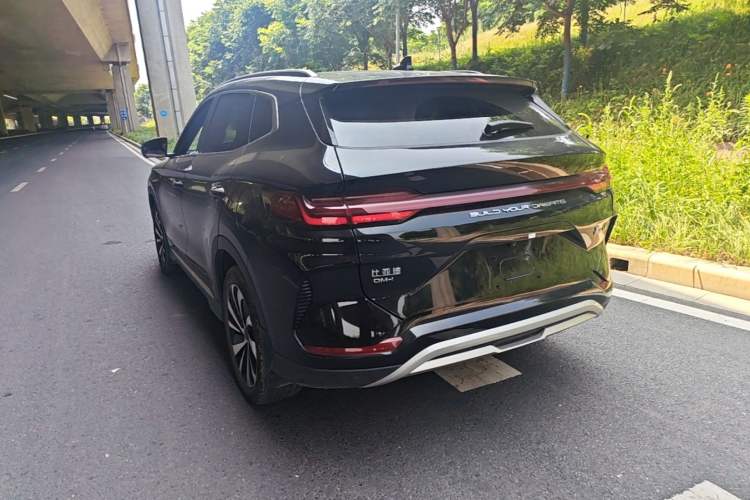 Used BYD Song PLUS New Energy 2023 Champion Edition DM-i 110KM Flagship PLUS Rear Left 45 Deg