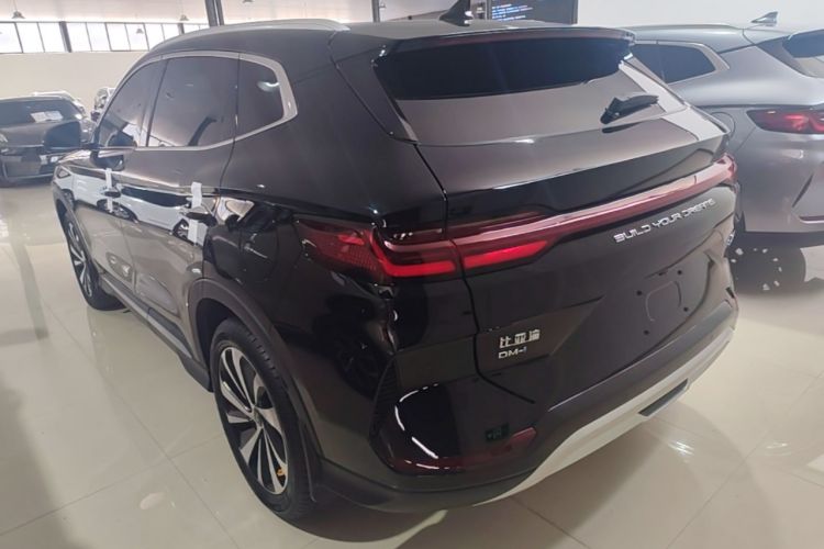 Used BYD Song PLUS New Energy 2023 Champion Edition DM-i 110KM Flagship Model Rear Left 45 Deg