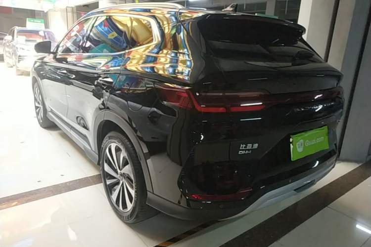 Used BYD Song PLUS New Energy 2023 Champion Edition DM-i 110KM Flagship PLUS Rear Left 45 Deg