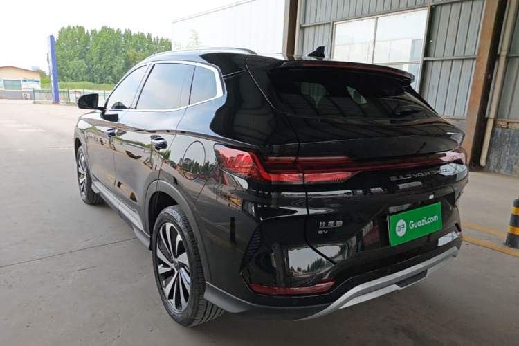 Used BYD Song PLUS New Energy 2023 Champion Edition EV 520KM Luxury Model Rear Left 45 Deg