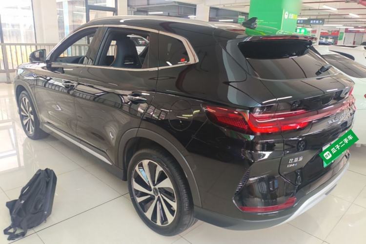 Used BYD Song PLUS New Energy 2023 Champion Edition DM-i 150KM Flagship PLUS 5G Rear Left 45 Deg
