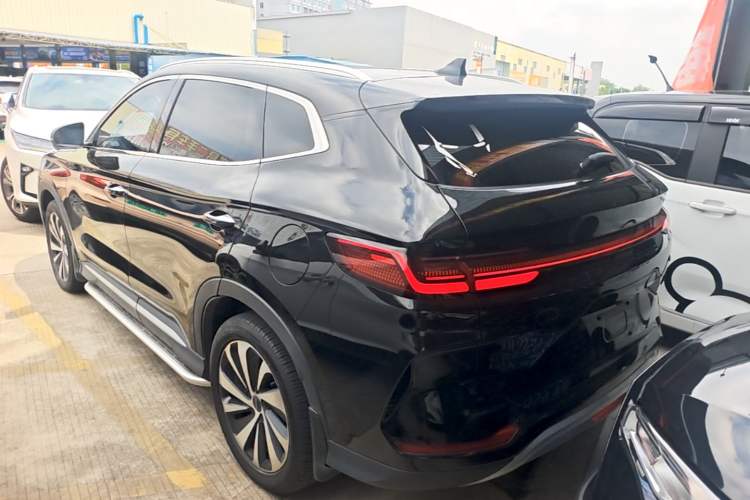 Used BYD Song PLUS New Energy 2023 Champion Edition DM-i 150KM Flagship PLUS Rear Left 45 Deg
