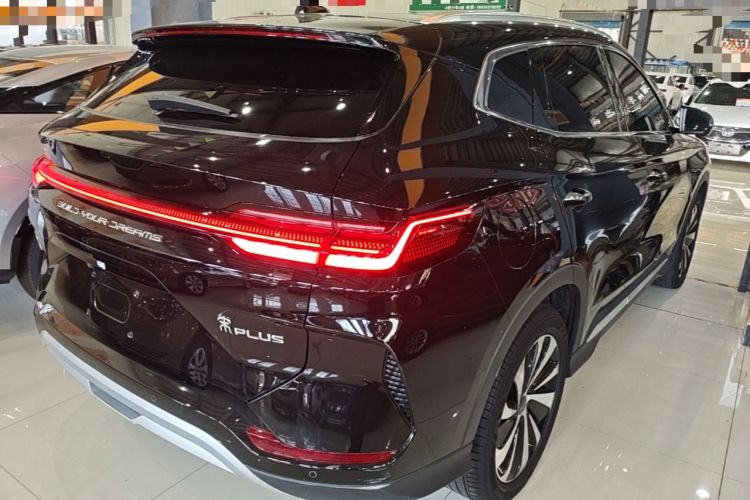 Used BYD Song PLUS New Energy 2023 Champion Edition DM-i 110KM Flagship Model Rear Right 45 Deg