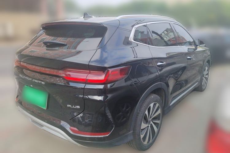 Used BYD Song PLUS New Energy 2023 Champion Edition DM-i 110KM Flagship Model Rear Right 45 Deg