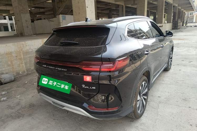 Used BYD Song PLUS New Energy 2023 Champion Edition DM-i 110KM Flagship Model Rear Right 45 Deg