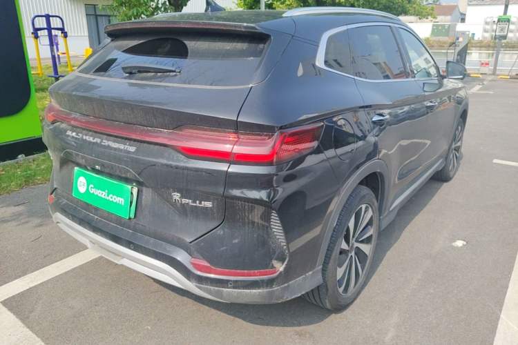 Used BYD Song PLUS New Energy 2023 Champion Edition EV 520KM Flagship Model Rear Right 45 Deg