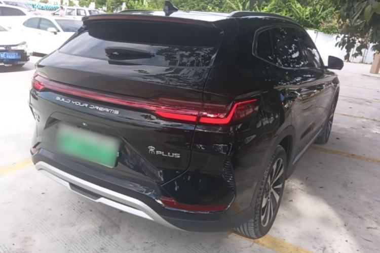 Used BYD Song PLUS New Energy 2023 Champion Edition DM-i 110KM Flagship Model Rear Right 45 Deg