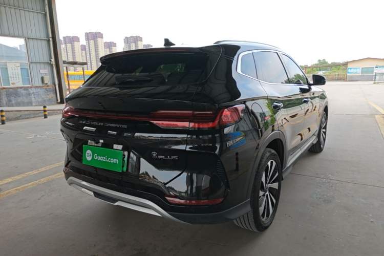 Used BYD Song PLUS New Energy 2023 Champion Edition EV 520KM Luxury Model Rear Right 45 Deg
