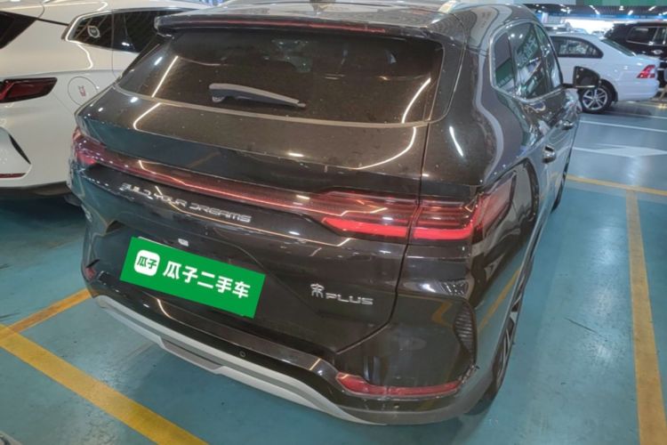 Used BYD Song PLUS New Energy 2023 Champion Edition DM-i 110KM Flagship PLUS Rear Right 45 Deg