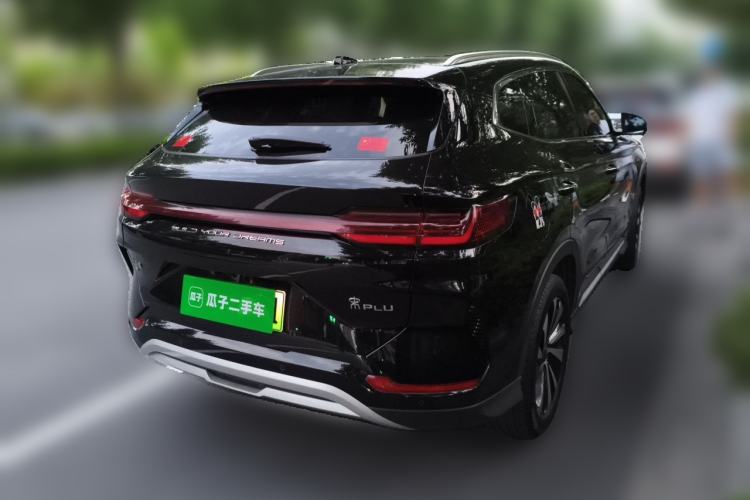 Used BYD Song PLUS New Energy 2023 Champion Edition EV 520KM Prestige Model Rear Right 45 Deg