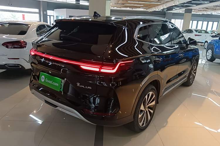 Used BYD Song PLUS New Energy 2023 Champion Edition DM-i 110KM Flagship Model Rear Right 45 Deg