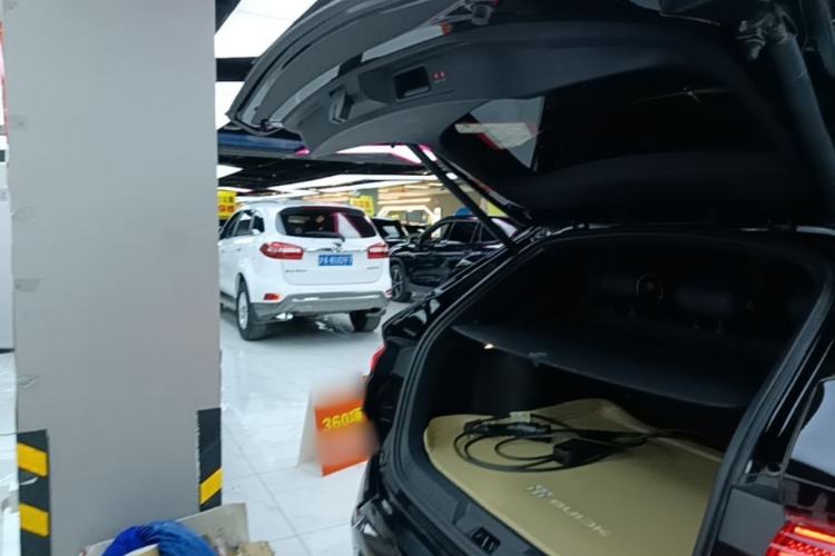 Used BYD Song PLUS New Energy 2023 Champion Edition DM-i 110KM Flagship Model Trunk