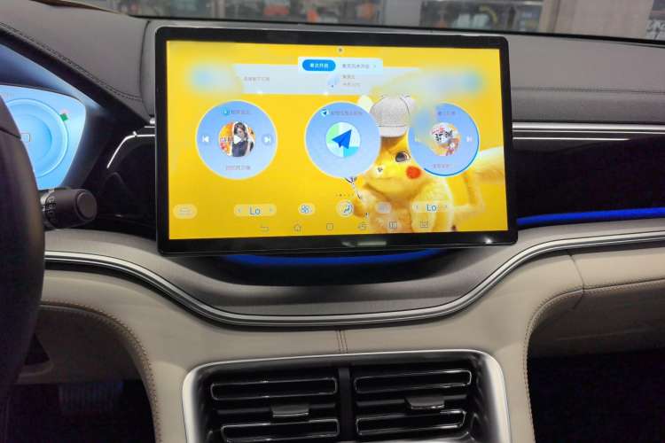 Used BYD Song PLUS New Energy 2023 Champion Edition DM-i 110KM Flagship PLUS Audio And AC Panel