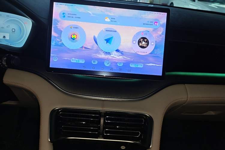 Used BYD Song PLUS New Energy 2023 Champion Edition DM-i 150KM Flagship PLUS Audio And AC Panel