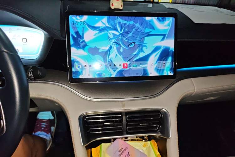 Used BYD Song PLUS New Energy 2023 Champion Edition DM-i 150KM Flagship PLUS Audio And AC Panel