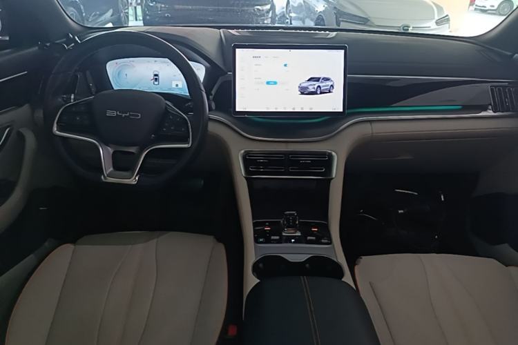 Used BYD Song PLUS New Energy 2023 Champion Edition DM-i 150KM Flagship PLUS Center Console