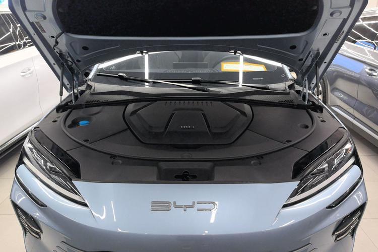 Used BYD Song PLUS New Energy 2023 Champion Edition DM-i 110KM Flagship PLUS Engine Bay