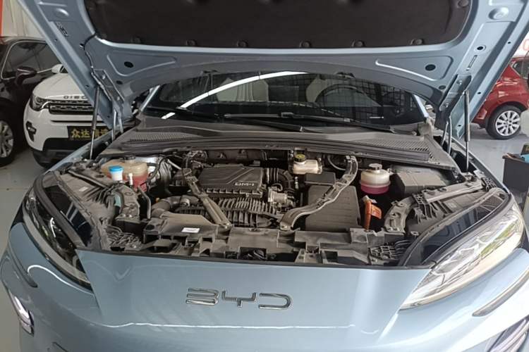 Used BYD Song PLUS New Energy 2023 Champion Edition DM-i 150KM Flagship PLUS Engine Bay