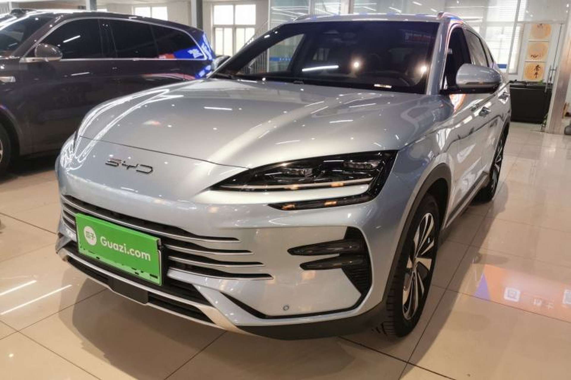 Used BYD Song PLUS New Energy 2023 Champion Edition DM-i 110KM Flagship PLUS Front Left 45 Deg