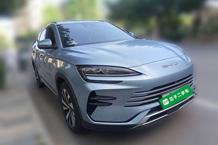 Used BYD Song PLUS New Energy 2023 Champion Edition DM-i 110KM Flagship PLUS Front Right 45 Deg