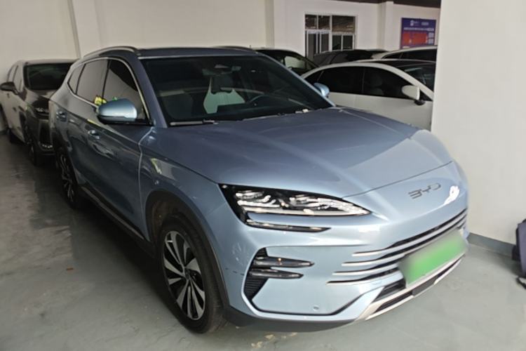 Used BYD Song PLUS New Energy 2023 Champion Edition DM-i 150KM Flagship PLUS Front Right 45 Deg