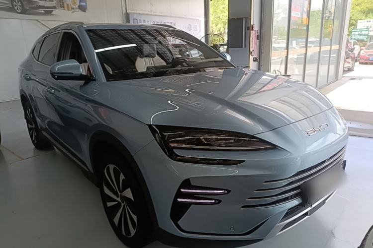 Used BYD Song PLUS New Energy 2023 Champion Edition DM-i 150KM Flagship PLUS Front Right 45 Deg