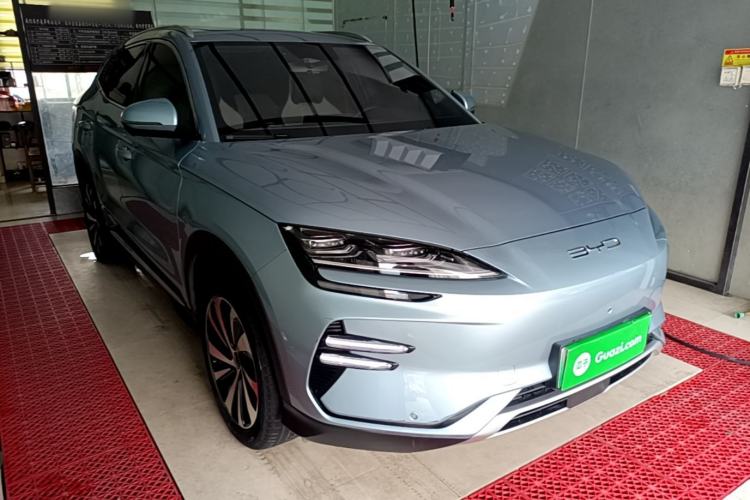 Used BYD Song PLUS New Energy 2023 Champion Edition EV 520KM Prestige Model Front Right 45 Deg