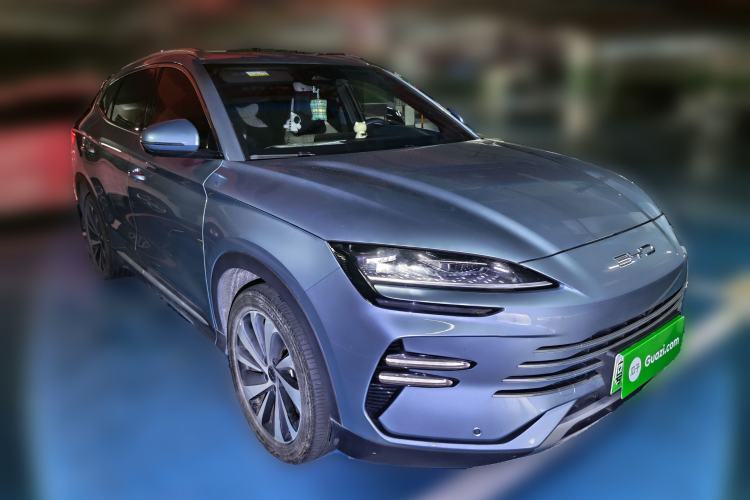 Used BYD Song PLUS New Energy 2023 Champion Edition DM-i 150KM Flagship PLUS Front Right 45 Deg