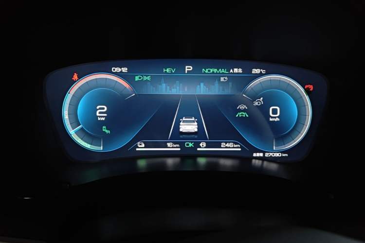 Used BYD Song PLUS New Energy 2023 Champion Edition DM-i 150KM Flagship PLUS Instrument Cluster