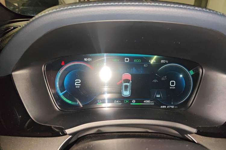 Used BYD Song PLUS New Energy 2023 Champion Edition DM-i 110KM Flagship PLUS Instrument Cluster