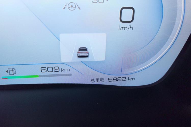 Used BYD Song PLUS New Energy 2023 Champion Edition DM-i 110KM Flagship PLUS Odometer Close Up