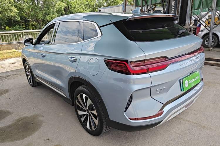 Used BYD Song PLUS New Energy 2023 Champion Edition EV 520KM Luxury Model Rear Left 45 Deg