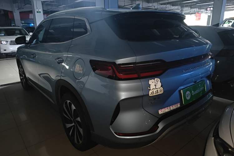 Used BYD Song PLUS New Energy 2023 Champion Edition DM-i 150KM Flagship PLUS Rear Left 45 Deg