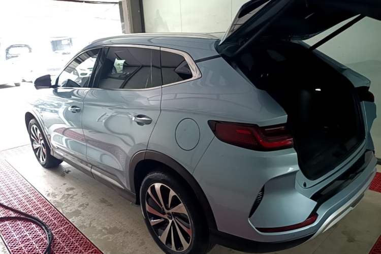 Used BYD Song PLUS New Energy 2023 Champion Edition EV 520KM Prestige Model Rear Left 45 Deg