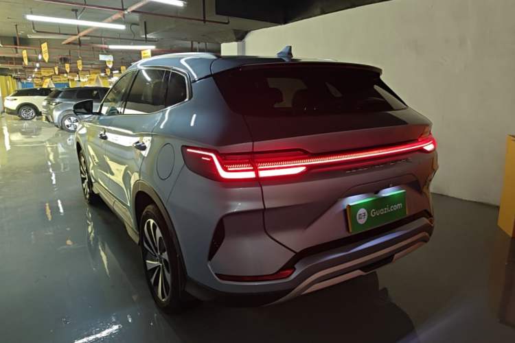 Used BYD Song PLUS New Energy 2023 Champion Edition EV 520KM Prestige Model Rear Left 45 Deg