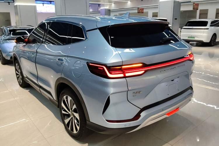 Used BYD Song PLUS New Energy 2023 Champion Edition EV 520KM Prestige Model Rear Left 45 Deg