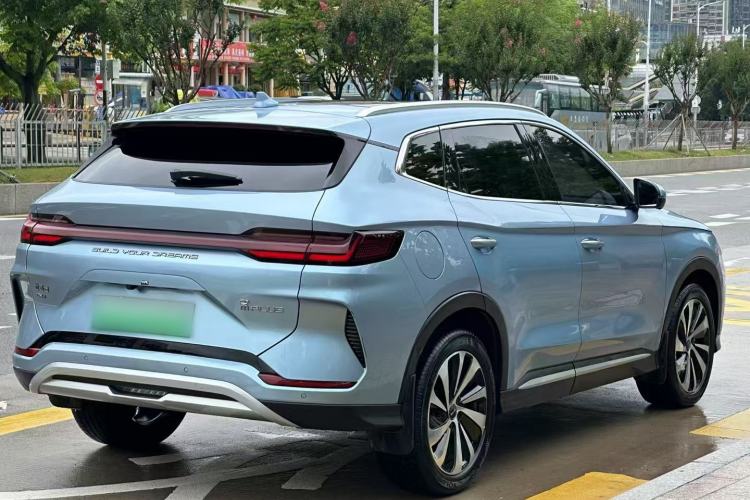 Used BYD Song PLUS New Energy 2023 Champion Edition DM-i 110KM Flagship PLUS Rear Right 45 Deg