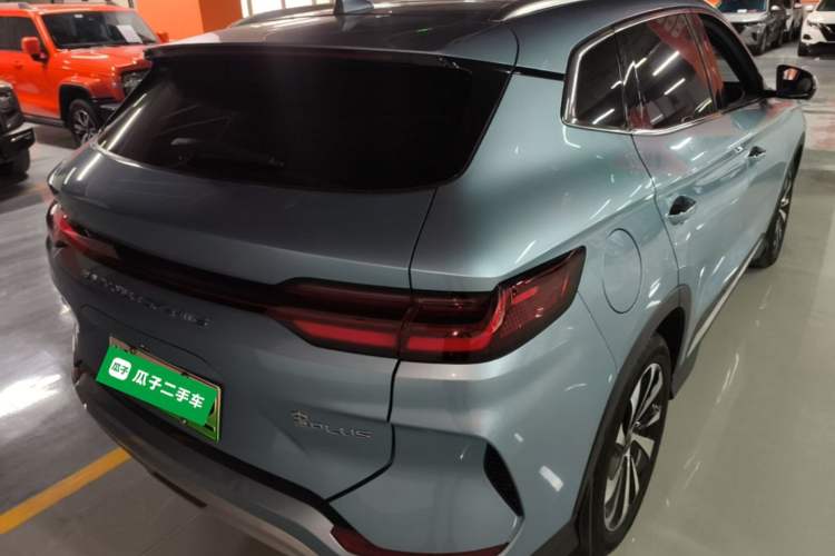 Used BYD Song PLUS New Energy 2023 Champion Edition DM-i 110KM Flagship PLUS Rear Right 45 Deg