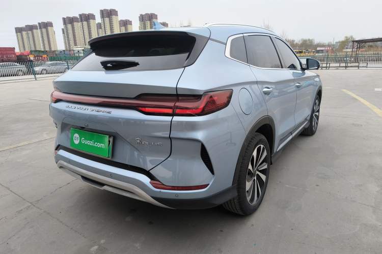 Used BYD Song PLUS New Energy 2023 Champion Edition DM-i 110KM Flagship Model Rear Right 45 Deg