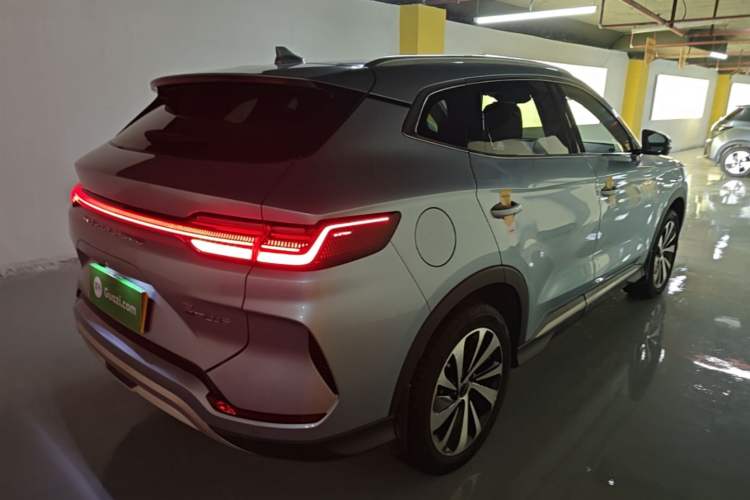 Used BYD Song PLUS New Energy 2023 Champion Edition EV 520KM Prestige Model Rear Right 45 Deg