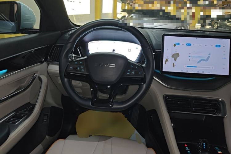 Used BYD Song PLUS New Energy 2023 Champion Edition EV 520KM Prestige Model Steering Wheel